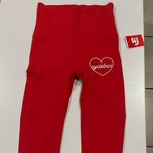 Cyclebar Love Heart Leggings